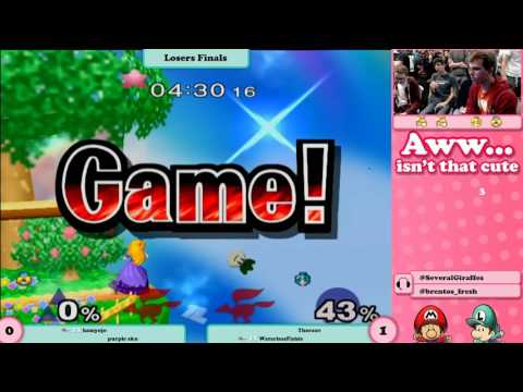AITC 3 - Thoraxe + WaterlessFishie vs Purple Sku + hamyojo - Losers Finals Melee