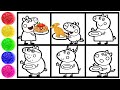 Let S Draw Peppa Pig For Kids Peppa Pig S Family Fun Buffet Feast