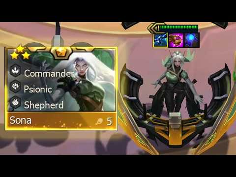Sona 3 ดาว ด้วย Call to Chaos (TFT Set 17)