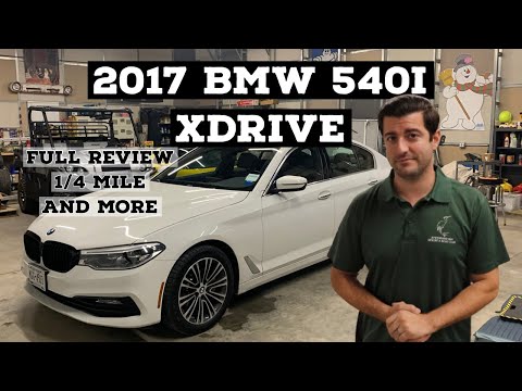 2017 BMW 540i xDrive: - Full review, 1/4 mile, and more!