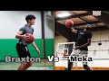 MEKA VS BRAXTON 1 vs 1 rematch full video!