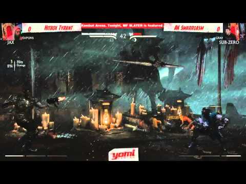 LB Round 5: Hitbox Tyrant (Jax) vs. AK Smarrgasm (Sub-Zero) - MKX; AKA Week 3