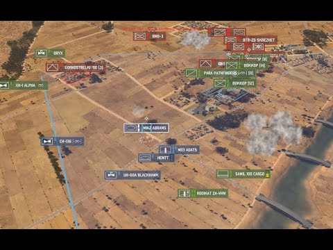 Wargame: Red Dragon | Tanks + Anti-air + Arty | Multiplayer 10 vs 10 | 22nd Jan 2022