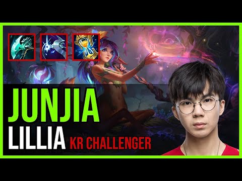 JunJia - LILLIA vs. GRAVES Jungle | KR Challenger
