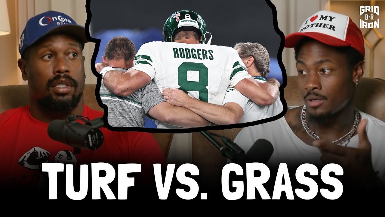 Stefon Diggs & Von Miller Debate Grass vs. Turf Fields | The Voncast