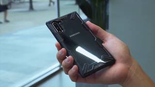 Ringke Fusion X Samsung Galaxy Note 10 Hoesje Zwart Hoesjes