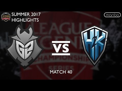 G2 vs H2K All Games Highlights EU LCS Summer 2017 G2 Esports vs H2K LoL eSports