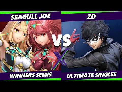 S@X 467 Winners Semis - Seagull Joe (Pyra Mythra) Vs. ZD (Fox) SSBU Ultimate Tournament