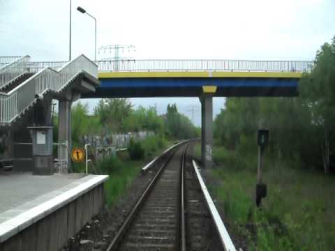 Führerstandsmitfahrt S-Bahn Berlin Wartenberg - Friedrichsfelde Ost