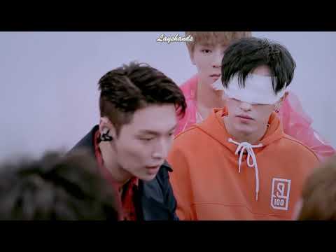 [Eng Sub] 180302 Warm Hearted Yixing Visits Injured Trainees Backstage LAY