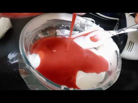 Strawberry ice cream recipe in Hindi ||  स्ट्रॉबेरी आइसक्रीम रेसिपी || by asra ka tasty creation