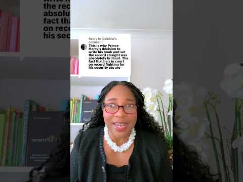 Prince Harry’s decision to put all his secrets in his book Spare, was smart. 