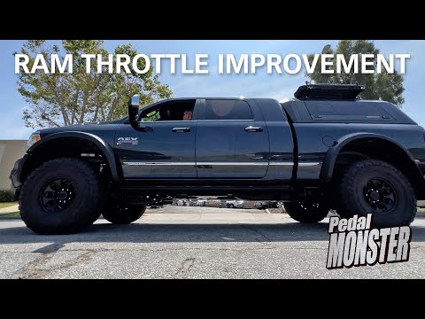 Banks PedalMonster Review on 2022 RAM 2500 | How to improve acceleration and throttle response.