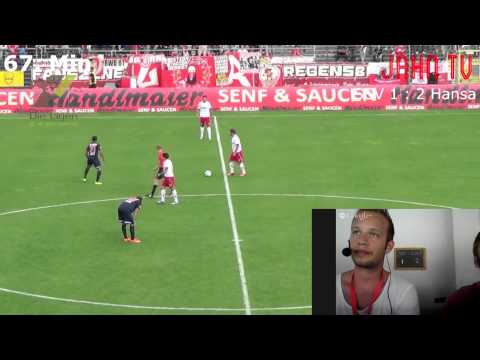 SSV Jahn Regensburg - F.C Hansa Rostock (4:4) S14/15 Turmfunk Highlights