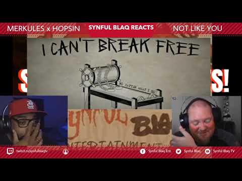Synful Blaq Reacts - Merkules x Hopsin - Not Like You