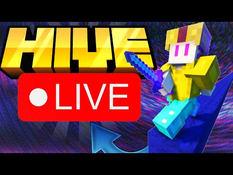 Join Axolox LIVE in Minecraft Bedrock HIVE!!