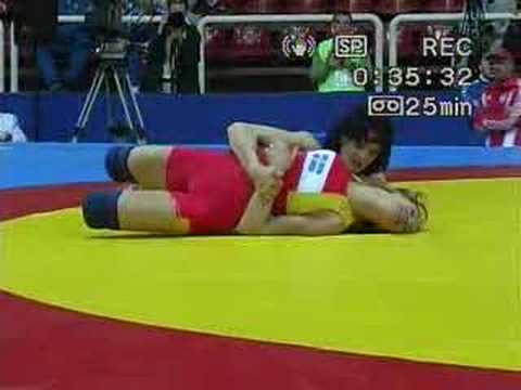 European Championship 55kg FW - MATTSSON Johanna SWE - CRISTEA Ludmila MDA