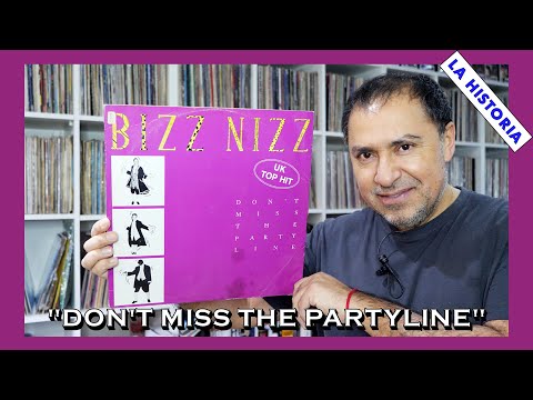 BIZZ NIZZ "Don't Miss The Partyline" (Incrowed Version) en VINILO!! by Maxivinil