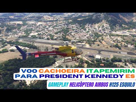 Voo Cachoeira  Itapemirim para President Kennedy ES  Gameplay - MSFS 2024 Brasil 🇧🇷 I RTX 2060 SUPER