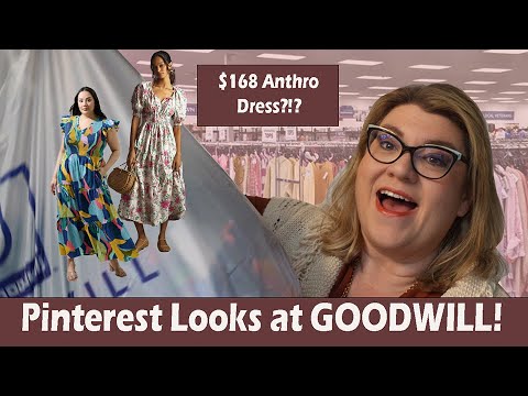  I Found PINTEREST-Worthy Outfits at GOODWILL Prices (FIRST EVER Plus Size Thrift Haul)