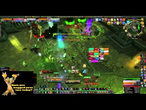 Heroic Hellfire Citadel Kill Resto Druid PoV Fel Lord Zakuun