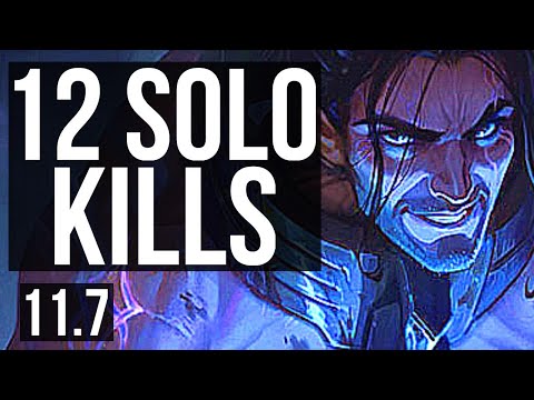 SYLAS vs ORIANNA (MID) | 12 solo kills, 19/2/6, 900+ games, Legendary | KR Grandmaster | v11.7