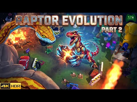 Raptor Evolution - Walkthrough Full Gameplay 4K 2160p 60FPS Ultra HD | Part 2