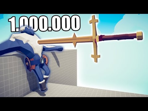 1.000.000 DAMAGE KING SWORD vs BOSS UNITS - TABS | Totally Accurate Battle Simulator 2026