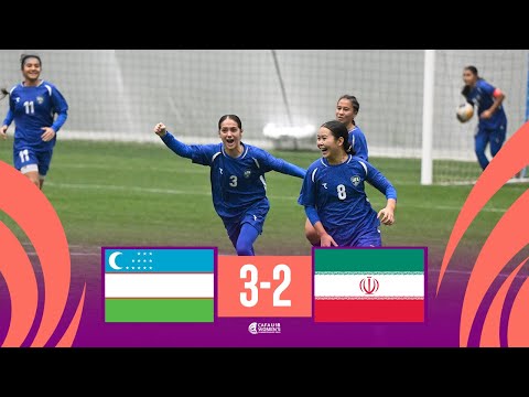Uzbekistan vs IR Iran | Highlights | CAFA U18 Women's Championship 2025