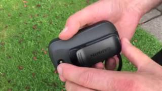Removing carabiner and belt clip from Garmin GPS