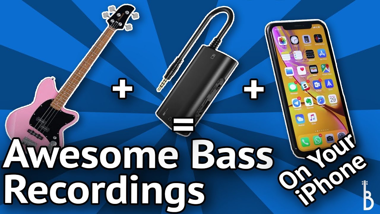 Record Bass To Your iPhone The Easy Way (Plus It’s Cheap-As-Chips)