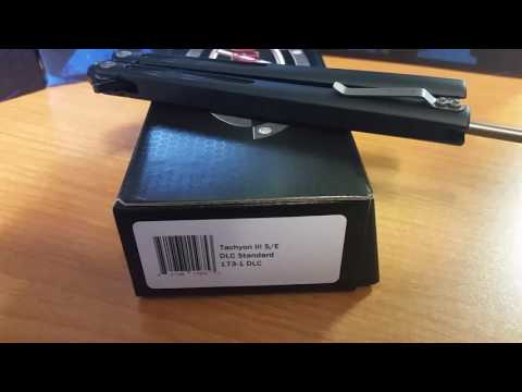 Microtech Tachyon lll S/E #173-1 DLC first look