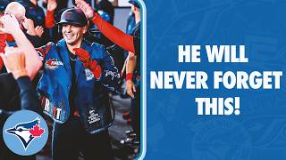 Brandon Valenzuela's FIRST homer in the Big Leagues!