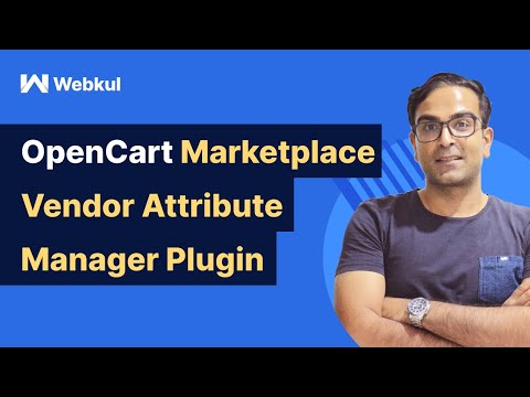 OpenCart Marketplace Vendor Attribute Manager Plugin - Overview