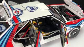Kyosho Lancia Delta HF Integrale 1992 Monte Carlo #4 Martini