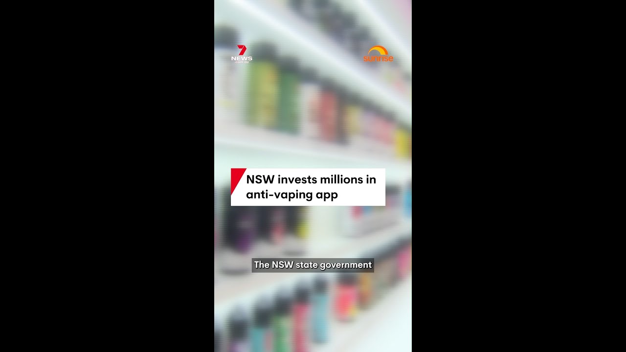 NSW invests million in anti-vaping app