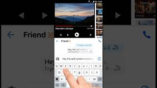 Thumbnail - Metin gönderirken YouTube izlemek için bölünmüş ekran kullanın #Shorts