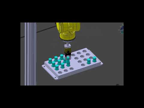 CATIA V5를 활용한 산업용 로봇 암 Pick & Place 시뮬레이션