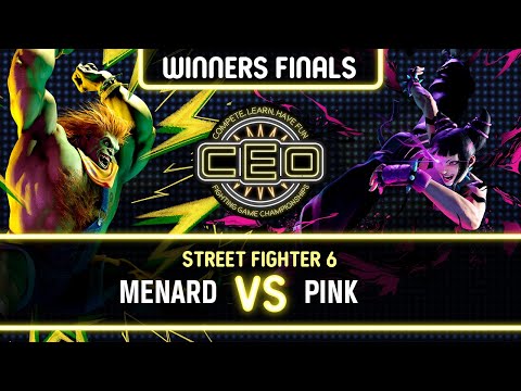 CEO 2023 SF6 TOP 8 WINNERS FINALS - MENARD VS PINK