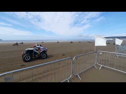 2023Weston Beach race action. Quad/Sidecar action