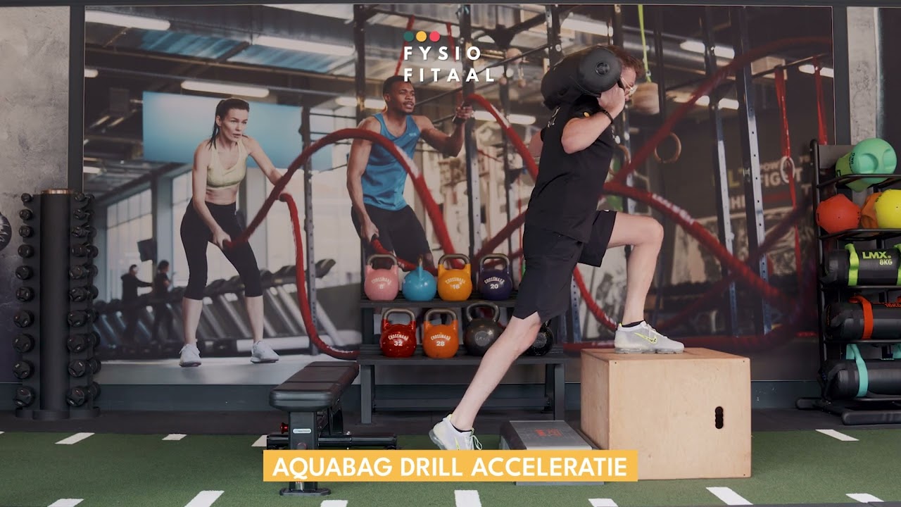 Video thumbnail: Aquabag Drill Acceleratie — instructievideo