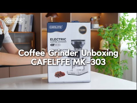 Smart Coffee Grinder Unboxing | CAFELFFE MK-303 #coffee #grinder #espresso #cafelffe