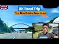 First Time Driving Experience In UK Hindi Vlog Indian Driving In UK