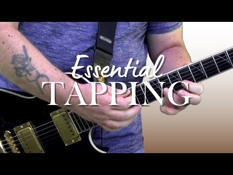 Tapping Guitar Licks Using Simple Anchor Shapes ⚓ #guitartapping #guitarlicks