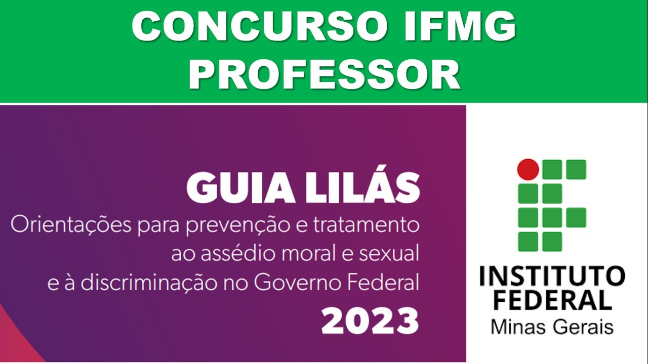 14 QUESTÕES - GUIA LILÁS - PREVENÇÃO AO ASSÉDIO MORAL, SEXUAL E À DISCIRMINAÇÃO. #ifmg