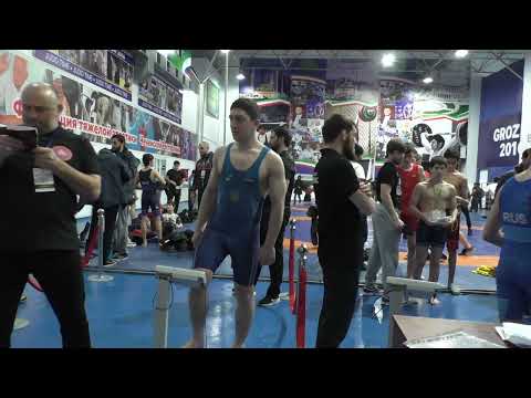 Взвешивание борцов первенства СКФО до 18 лет.