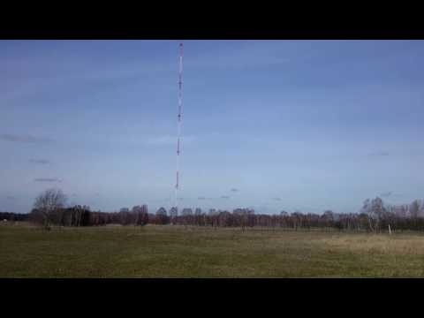 SENDER ZEHLENDORF, MAST SPRENGUNG, 25.3.2017 14:00,MIT SPRENGLADUNGS BLITZEN RADIO TOWER DEMOLITION