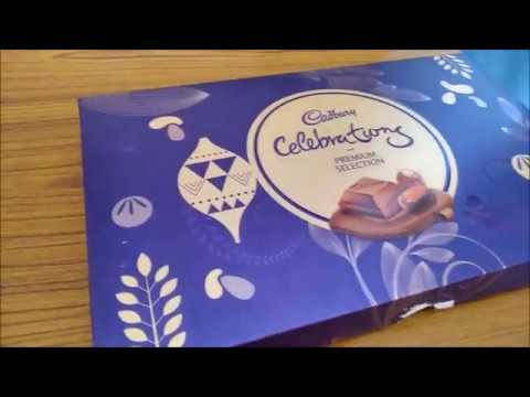 Cadbury Celebrations Chocolate - Assorted, Premium, Gift Pack, 286.3 gm Unboxing