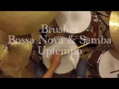 Brushes Uptempo Bossa and Samba One Stick One Brush