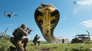 Download lagu King Cobra ready to ATTACK! 👑🐍💢 Full DANGER mode! | Jurassic Revival | YOUKU MONSTER MOVIE mp3